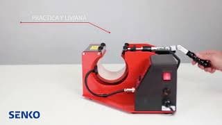 Video de Estampadora de Tazas Recta Modelo M1