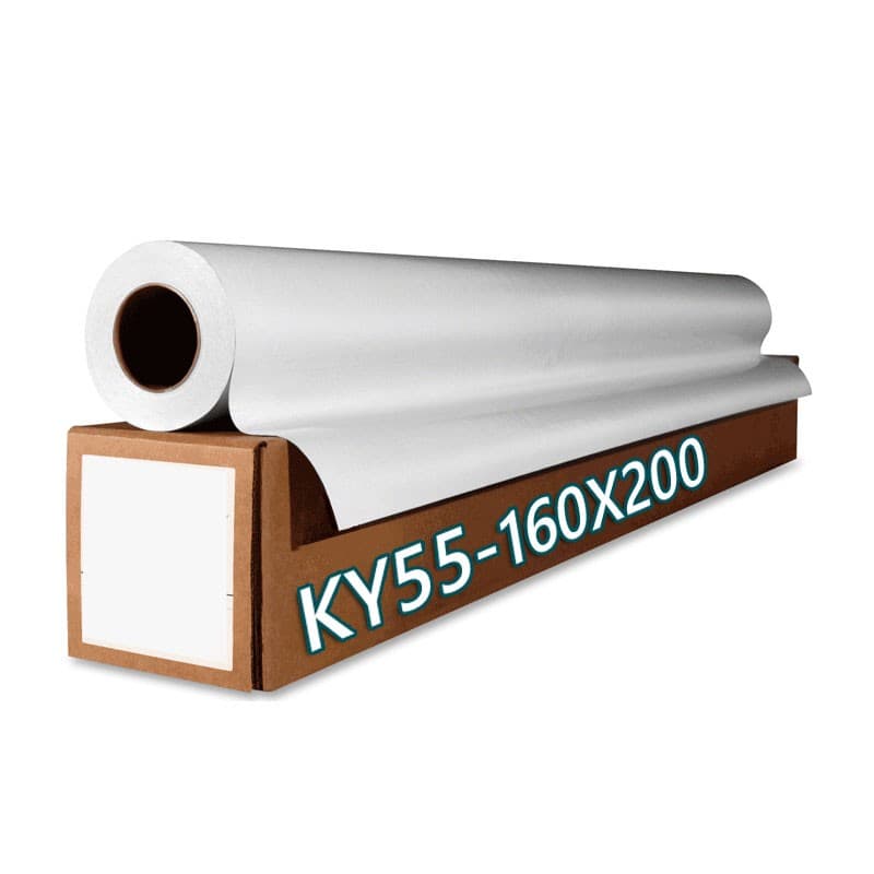 Rollo Papel Sublimacion Importado KY 55gr 160cm x 200mts