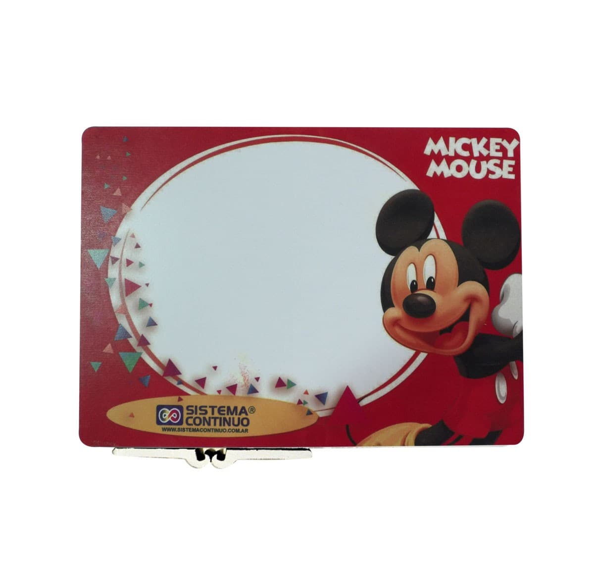 Porta retrato madera cristal 13x18 en bolsa por 5 unidades