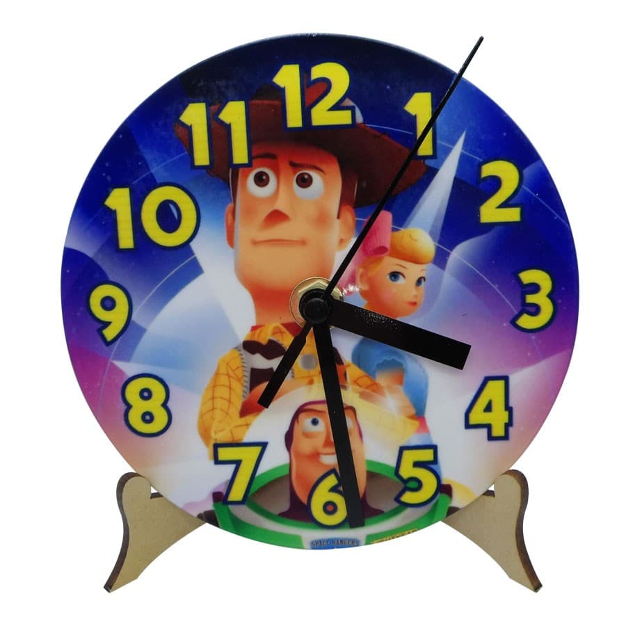 Reloj de Polímero Sublimable Redondo 13cm