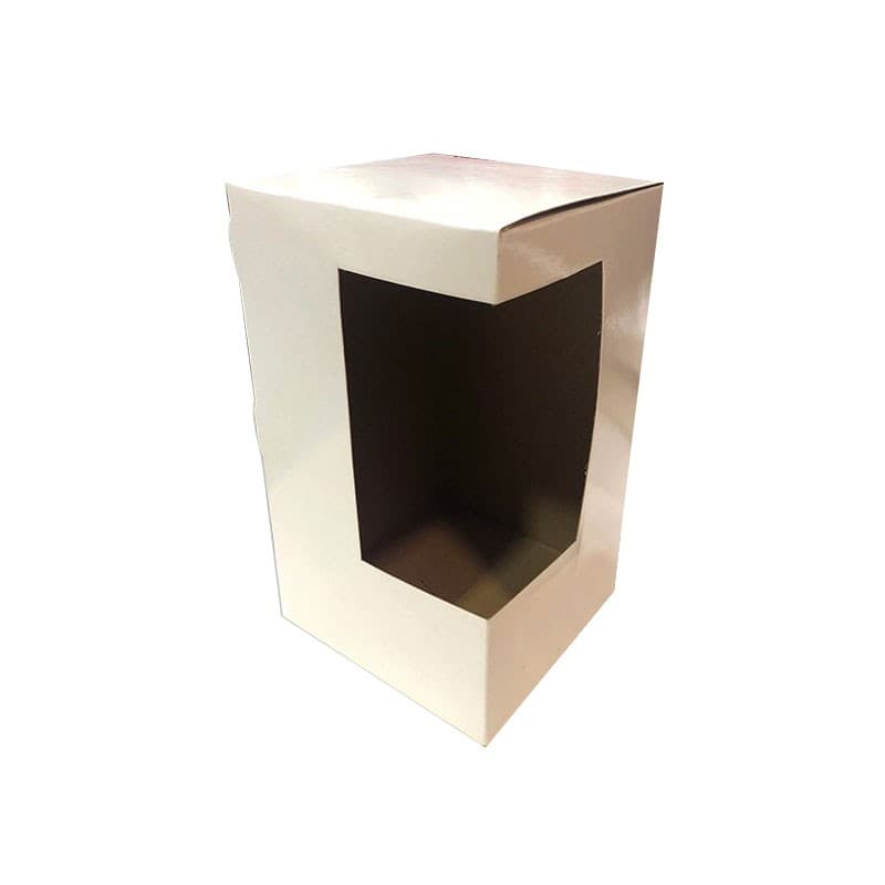 Caja sublimable de cartón 100X170 VENTANA PARA JARROS