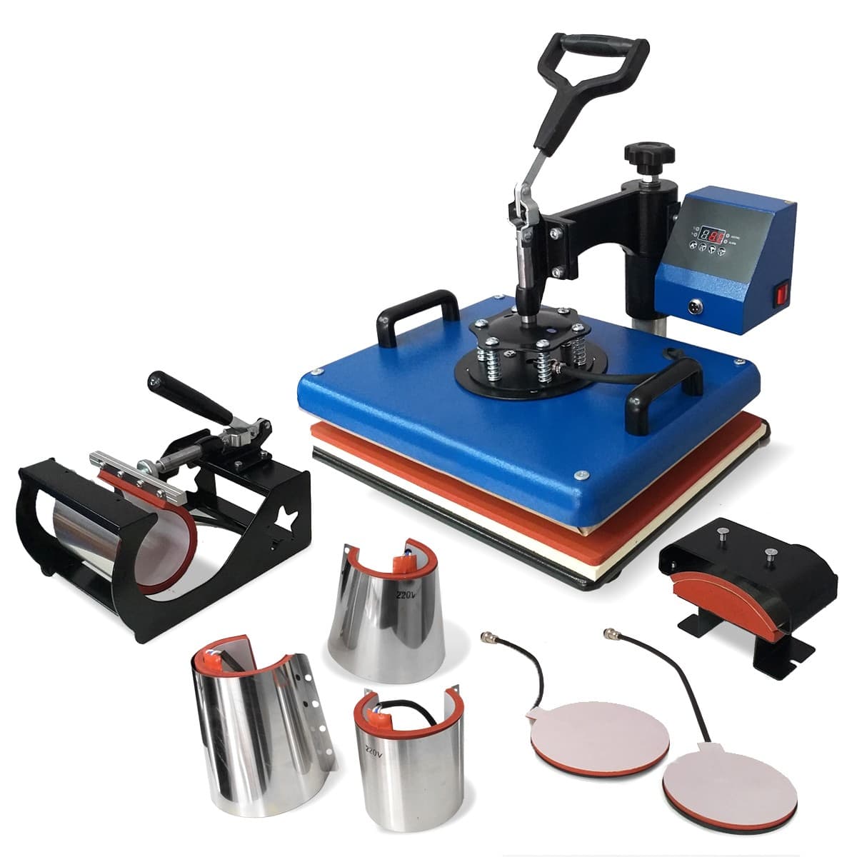 Estampadora Senko Blue - (8en1) Plana 29 x 38