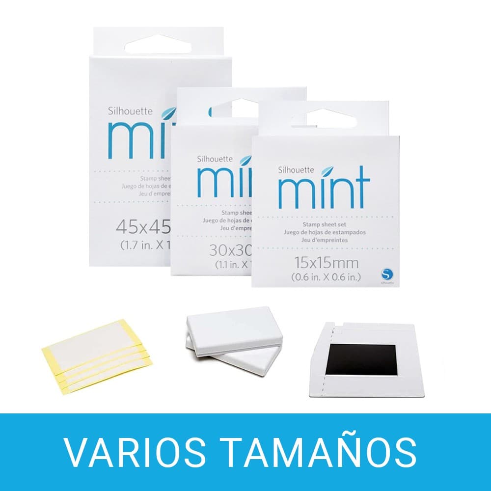 Set de Hojas de Sellos para Silhouette MINT (VARIOS TAMAÑOS)