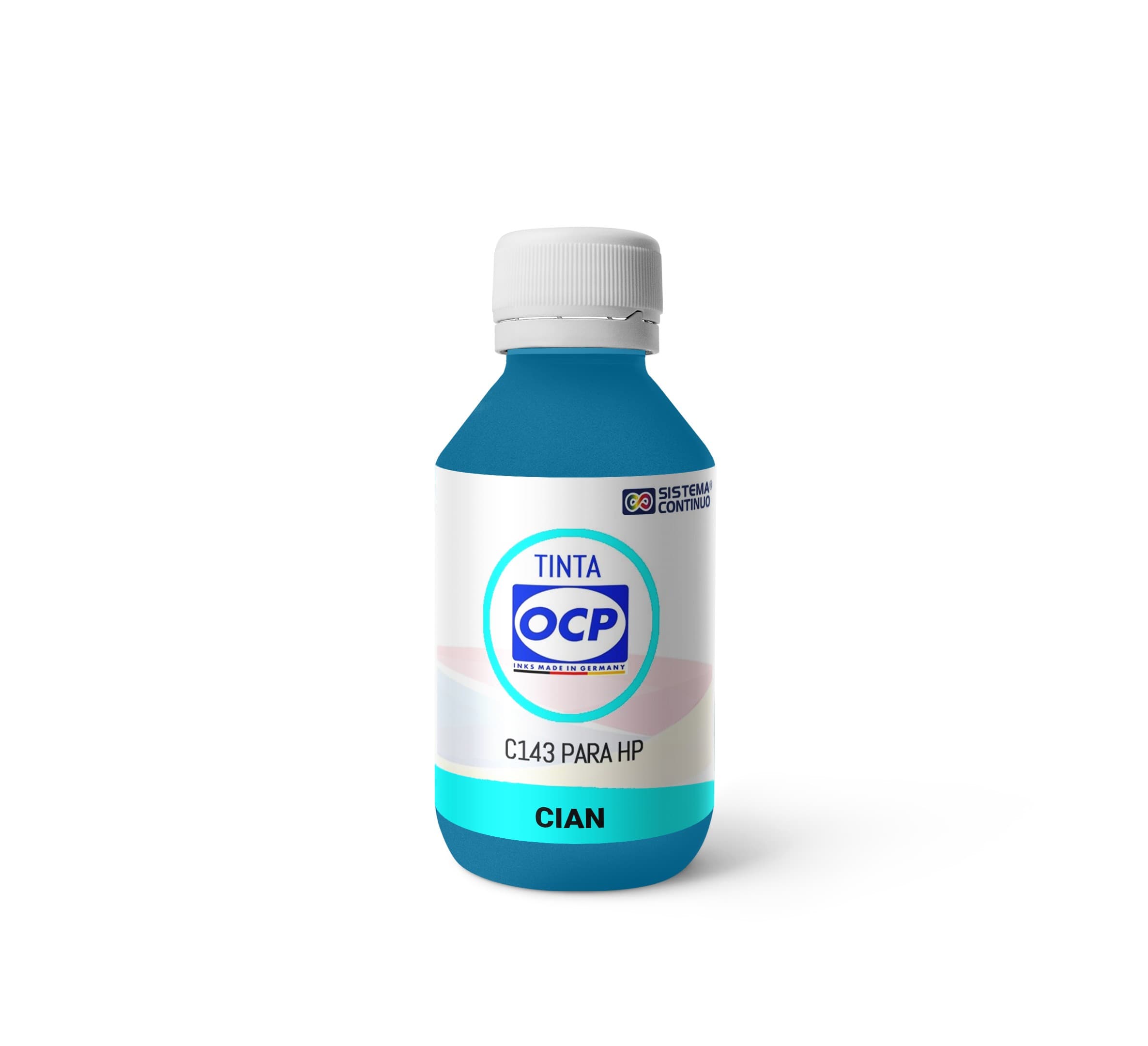 Tinta OCP C143 Cian para HP