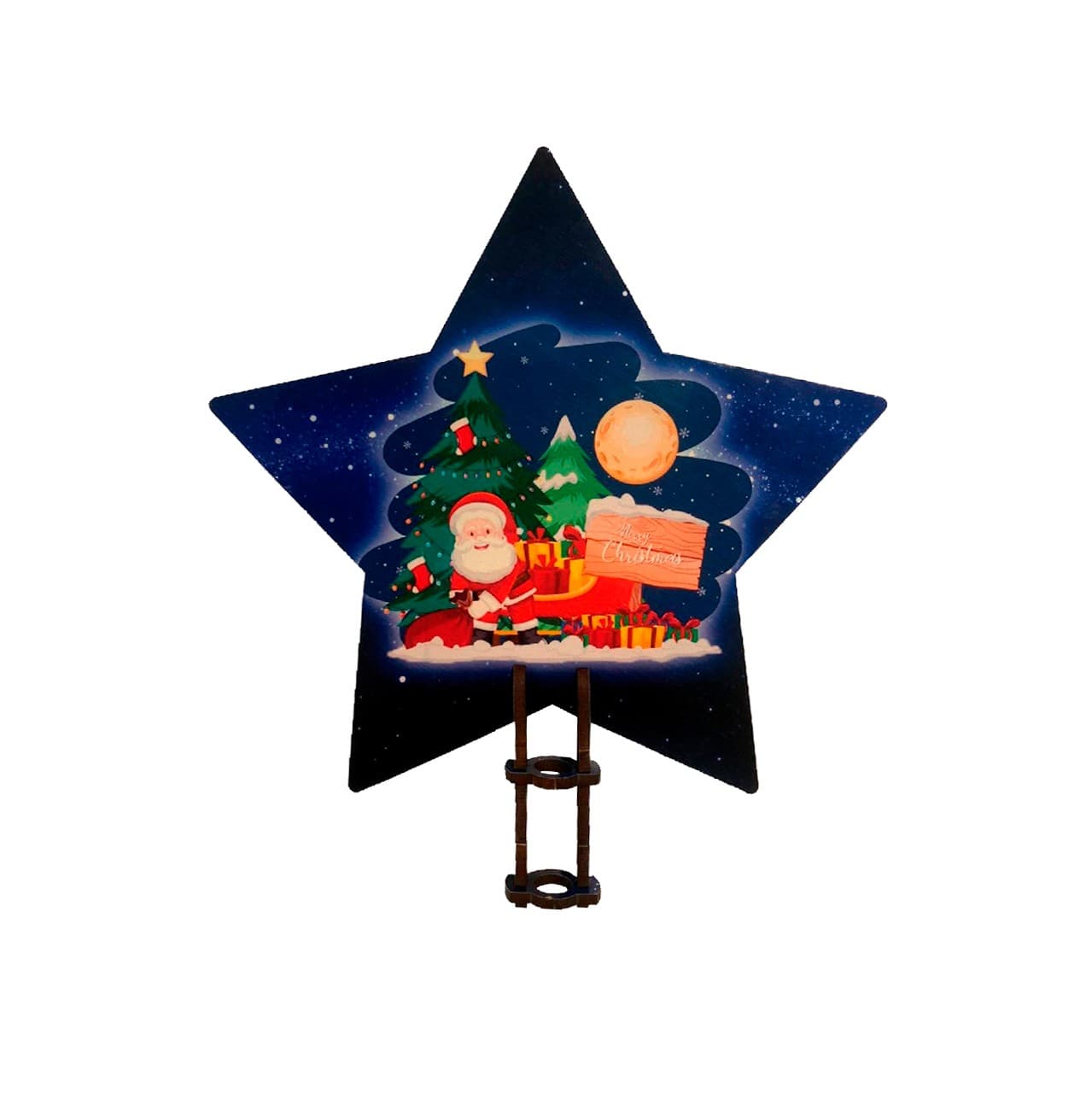 Arbol de Navidad Sublimable De Madera 22 x 16 cm