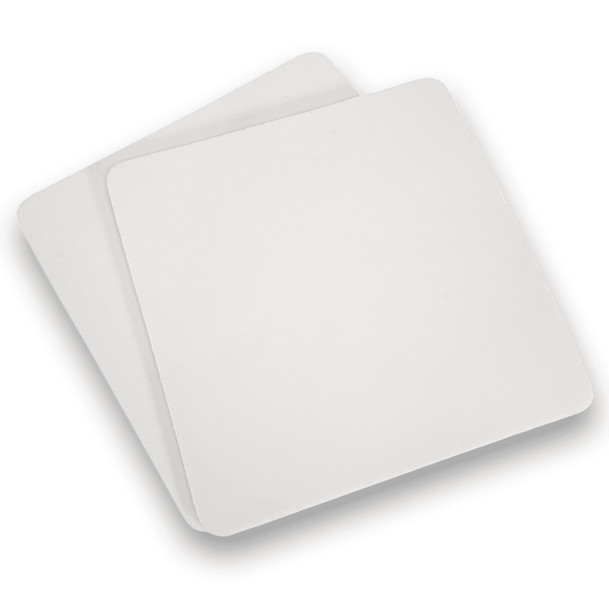 Mouse Pad Goma y Tela Cuadrado 20 x 20 cm - BASE GRIS